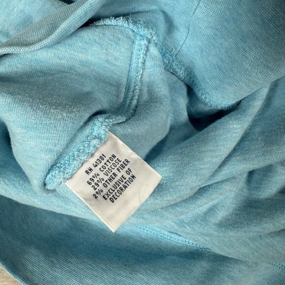 Polo Ralph Lauren Men's Size Large Turquoise Blue 1/4 Zip Pullover L/S Sweater - Picture 7 of 7